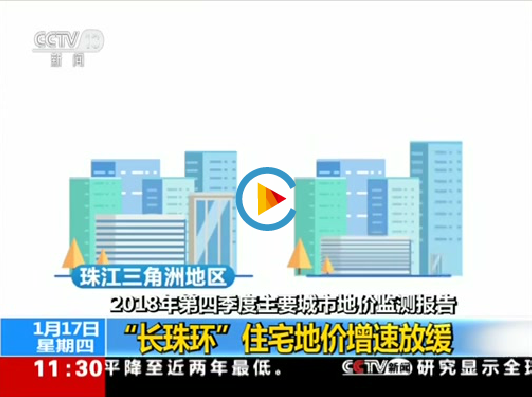 2018年第四季度全国主要城市各用途地价增速均放缓