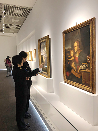 金陵海关驻场监管意大利文艺复兴三杰展(图