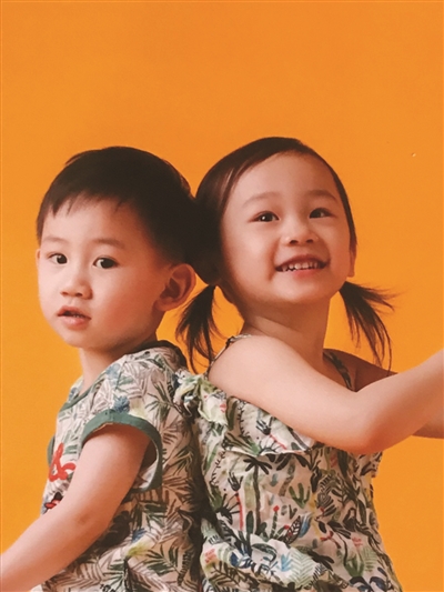 有一种幸福,叫家有两宝!