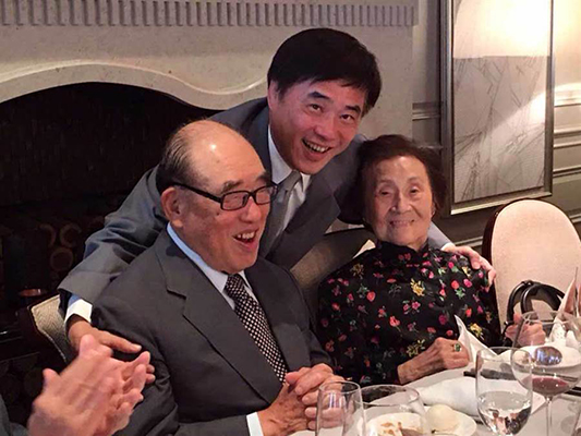 台当局前“行政院长”郝柏村。(图片取自台媒)