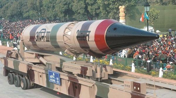 印度最先进洲际弹道导弹今年入役:可携带核弹头