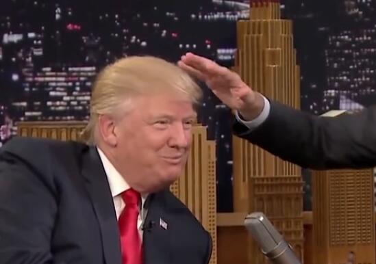 特朗普曾多次表示自己的头发是真的