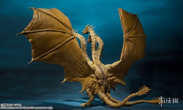 《哥斯拉2》王者基多拉可动模型 霸气造型精彩呈现