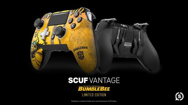 “大黄蜂”主题限量PS4手柄 全身均可拆卸,售价1309元