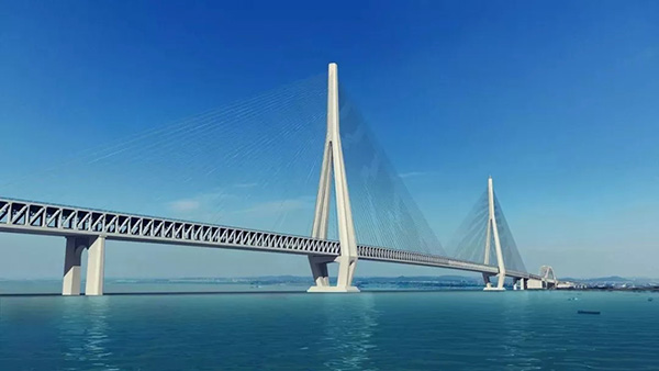 常泰过江通道效果图