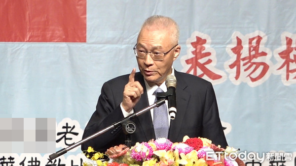 国民党主席吴敦义。（图片来源：台湾“东森新闻云”）