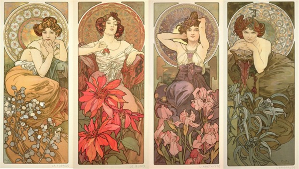 从无名美工到历史画巨匠:穆夏的大师之路|吉斯蒙达|穆夏|捷克_新浪新闻