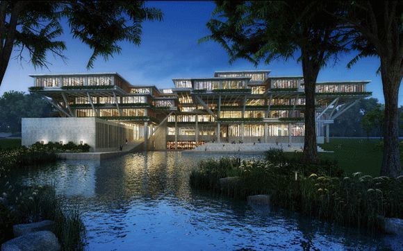 江苏建筑职业技术学院地处徐州市泉山风景区,占地1118亩,建筑面积40万