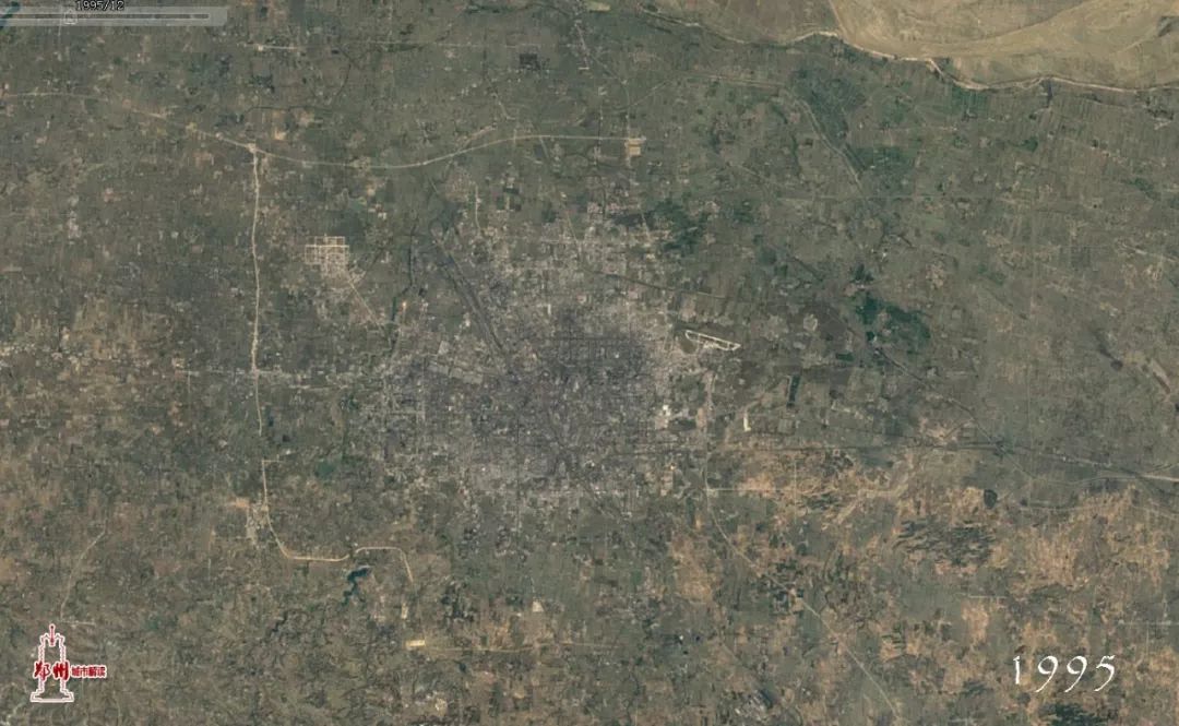 29张卫星地图记录郑州30年间的发展巨变