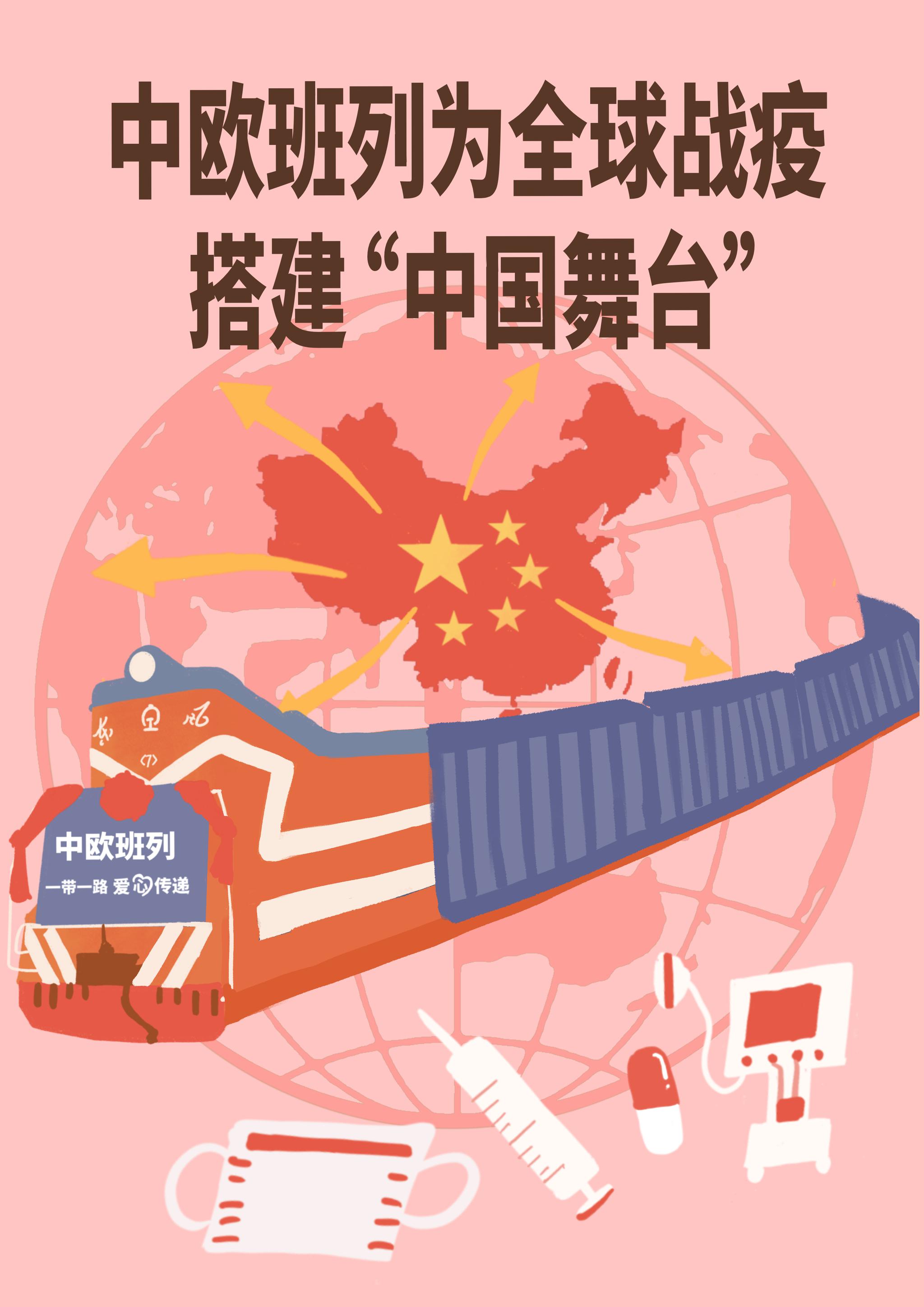 环球漫评：中欧班列为全球战疫搭建“中国舞台