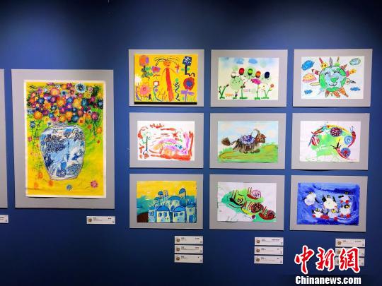 国际儿童创意画展“与世界对画”在沪开幕