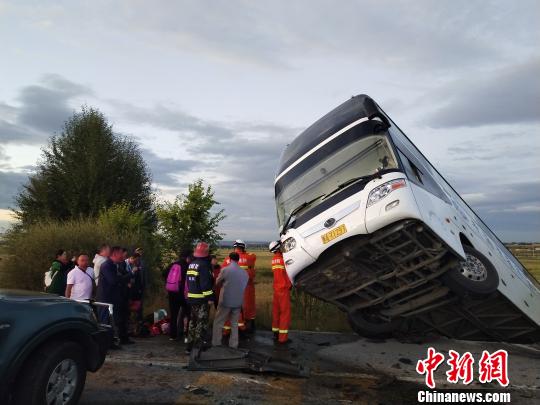 图为事发现场。 钟欣 摄