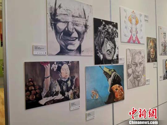 “艺术无国界”联展作品 郭燕 摄