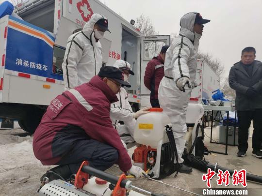 图为演练现场。 马忠 摄