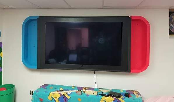 玩家打造超酷Switch主题电视墙 这才是真正的任饭!