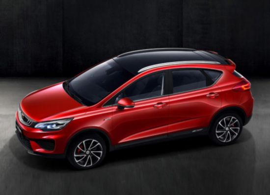 全新吉利GS官图公布 预计四月中旬上市