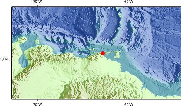 8月22日21时27分委内瑞拉发生5