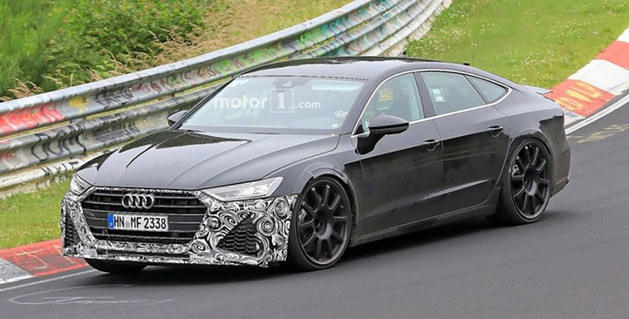 奥迪RS 7 Sportback谍照曝光 搭4.0T V8