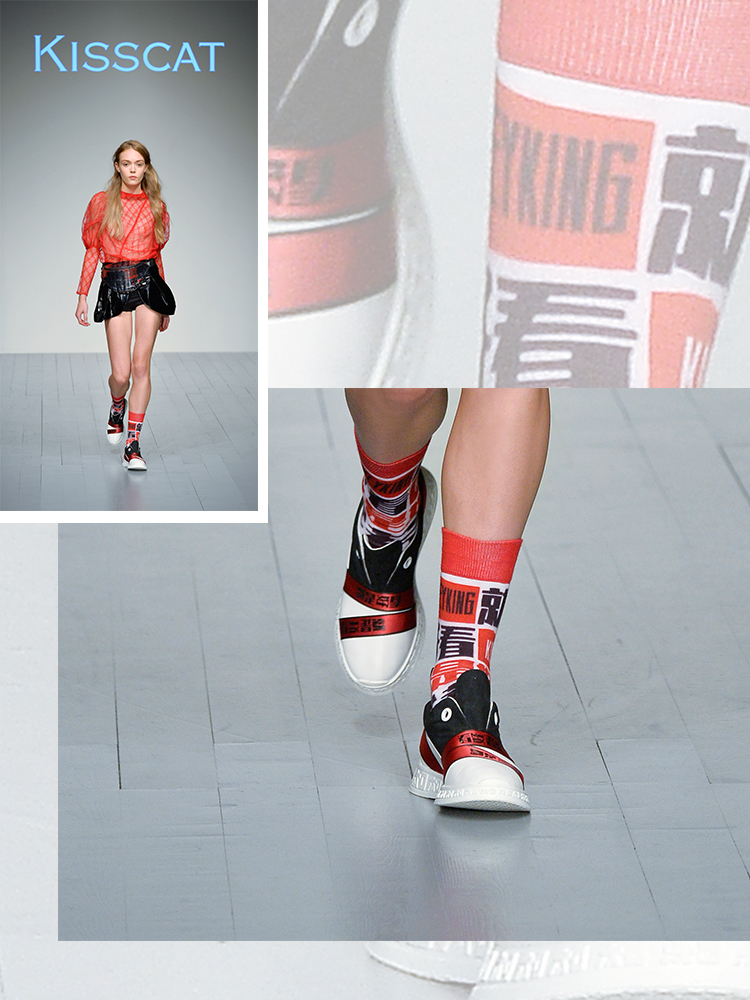2019年春夏伦敦时装周,KISSCAT惊艳时尚圈