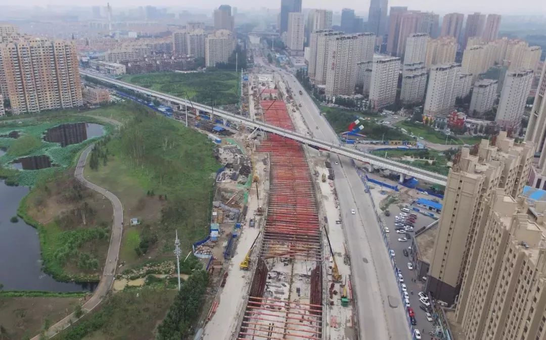 长春南四环路下穿临河街隧道主线通车进入倒计