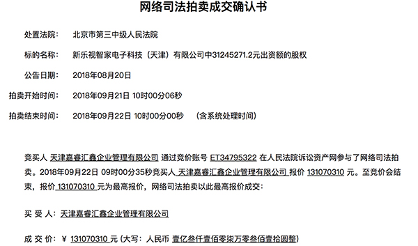 贾跃亭彻底出局：融创7.7亿元底价接盘乐视系两项核心资产