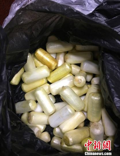 被查获的毒品。警方供图