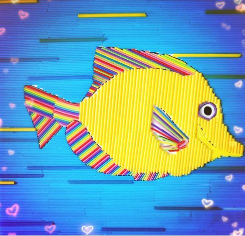 千园幼儿塑料吸管拼图 世界纪录挑战赛十佳创意作品投票启动!