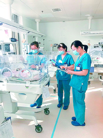王丽 通讯员 孙方雷  试管婴儿,早产,且双胞胎姐弟相隔16天出生,一胎