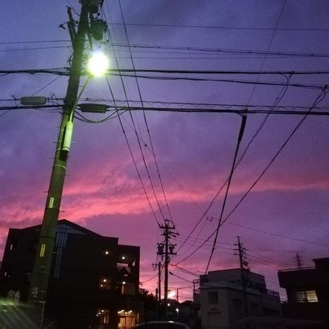 也有网友以为如许的天空很标致(Twitter)
