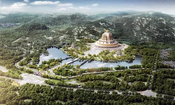 舟山地标性建筑初露真容:观音圣坛高91.9米,一