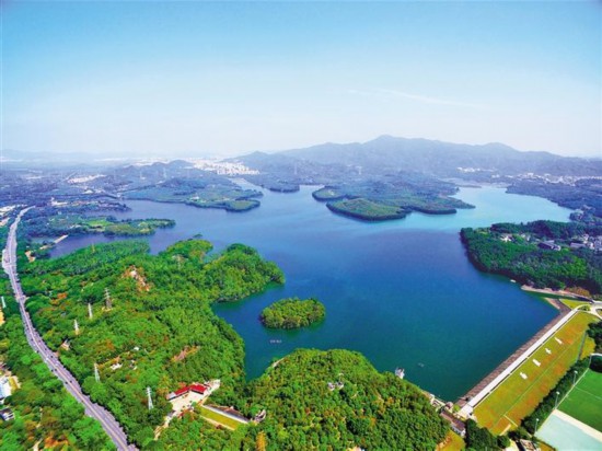 深圳南山区清理整治西丽水库一级水源保护区