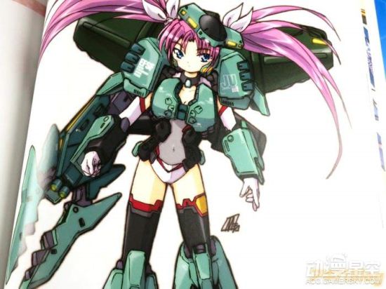 《MS美少女》机娘Cos设定集开售 高达纷纷变美女