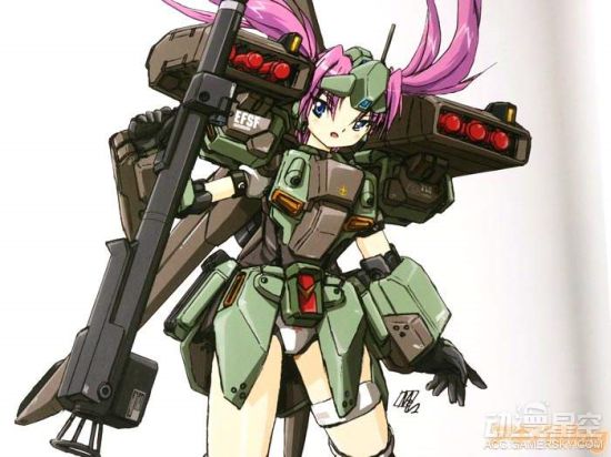 《MS美少女》机娘Cos设定集开售 高达纷纷变美女