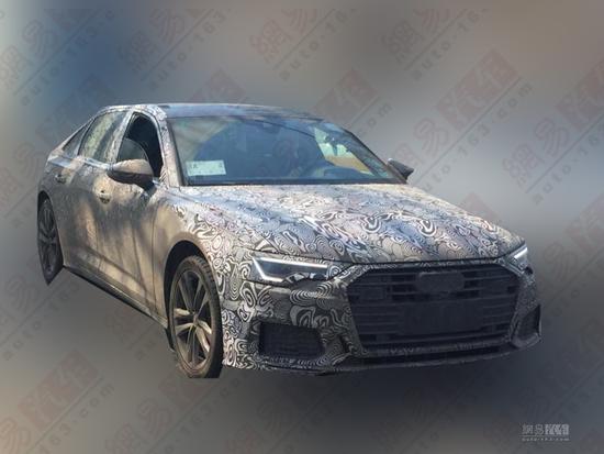 一汽-大众奥迪全新A6谍照曝光 或2019年上市