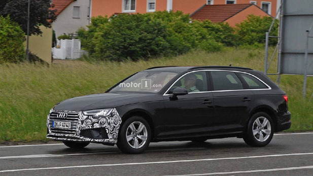 奥迪新款A4谍照首曝 车尾变化明显