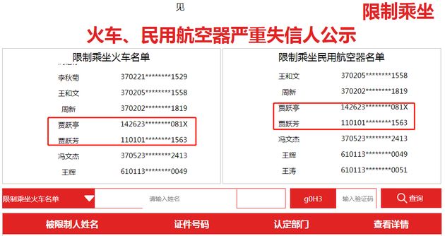 首批严重失信人名单除了贾跃亭这些人来头