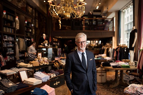 Brook Brothers品牌所有者和首席执行官Claudio Del Vecchio。图片来源:纽约时报