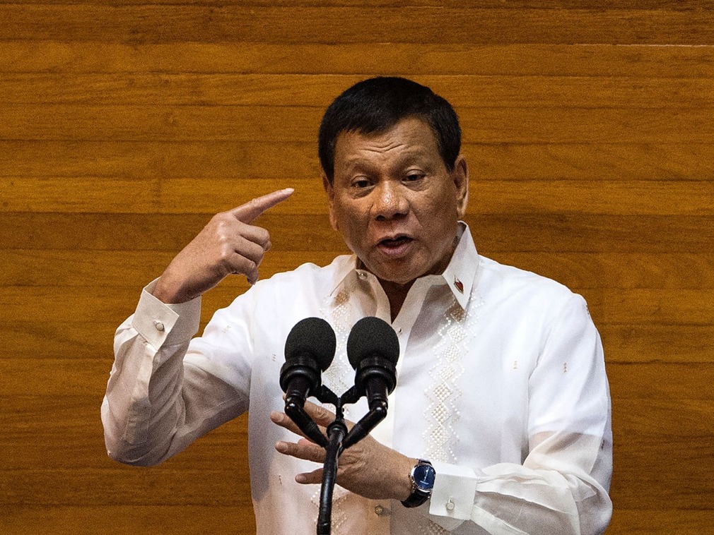 菲律宾总统杜特尔特一直对毒品深恶痛绝