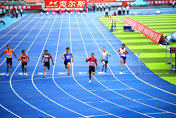 10秒41!我校学子在全国大学生田径锦标赛上创