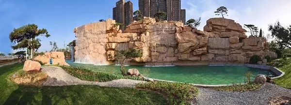韩城假山跌瀑(资料图)