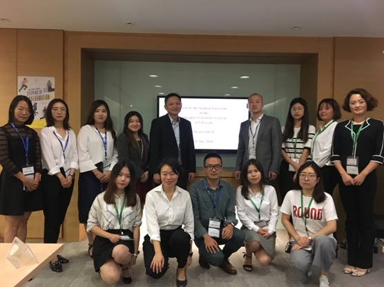 关系学院组织师生访问9亚欧会议成员国驻蓉总领馆