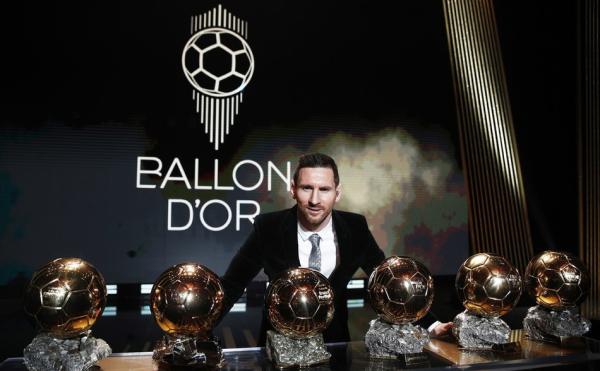 梅西独揽6座金球奖!数据告诉你:他就是历史第一人