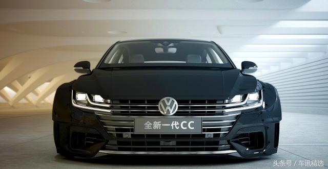 全新大众CC刚上市,改装款就来了,还是“赛道红魔”最帅!