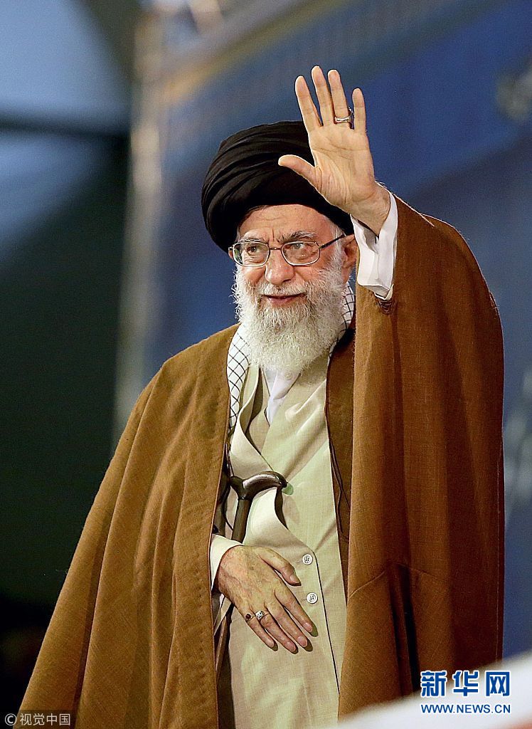 伊朗最高领袖哈梅内伊就美国退出伊核协议发表