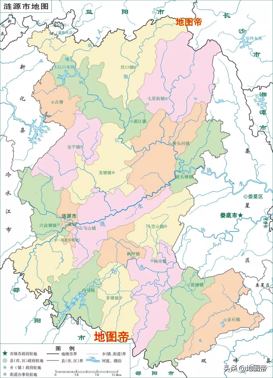 关于娄底1区2市2县你了解多少