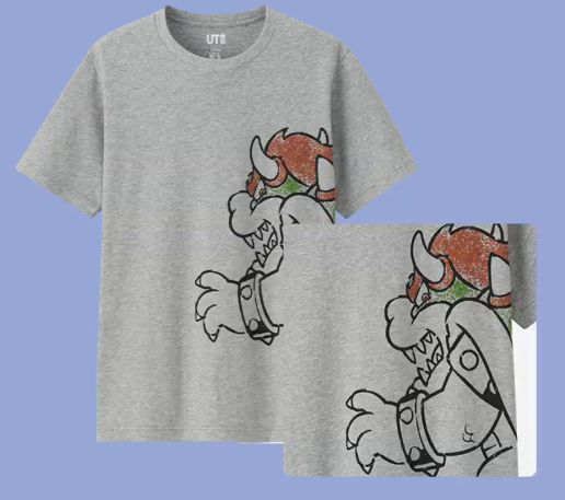 优衣库X任天堂推出马里奥印花体恤今日发售 好看又实惠