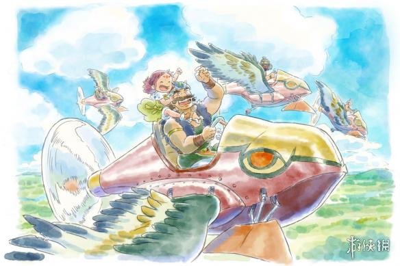荷兰画廊推吉卜力风格《二之国2》画作:89美元起!