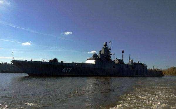 图为俄海军20350型护卫舰
