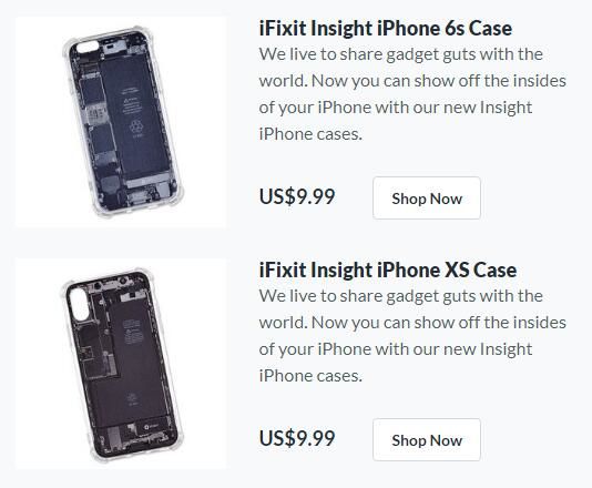 iFixit推出Insight系列iPhone“透视”手机壳 仅售9.99美元