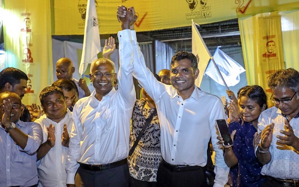 马尔代夫反对派候选人萨利赫赢得大选（美联社）